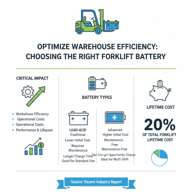 Why Is Choosing the Right Forklift Battery Important for Your Business?