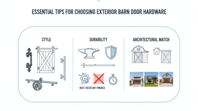 Essential Tips for Choosing Exterior Barn Door Hardware