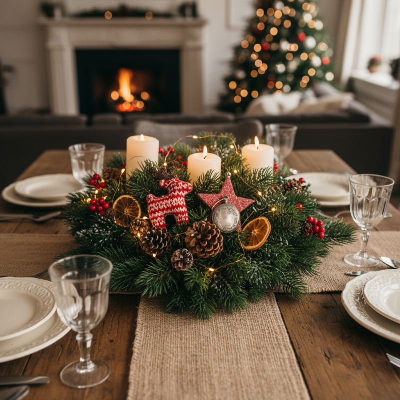 How to Create the Perfect Christmas Centerpiece for Your Table?