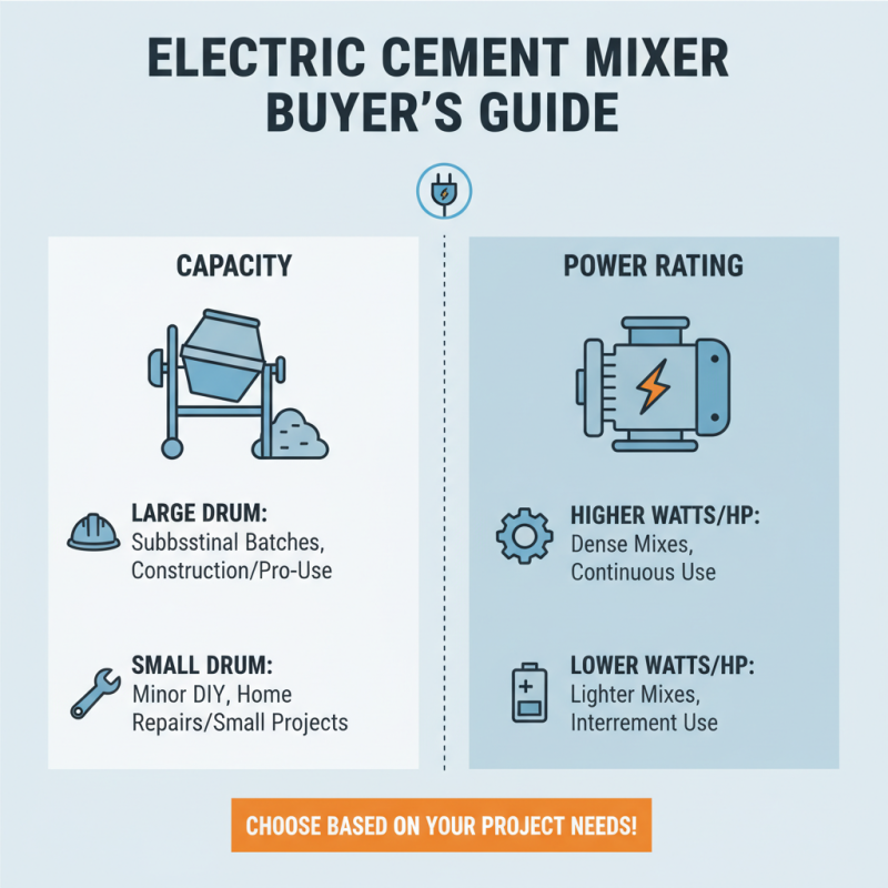 Best Electric Cement Mixer for Your DIY Projects?