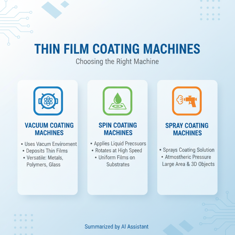 How to Choose the Best Thin Film Coating Machine for Your Needs?