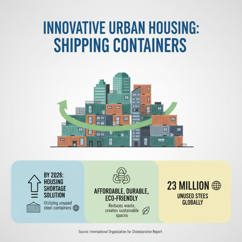 Top Uses for Steel Shipping Containers in 2026?
