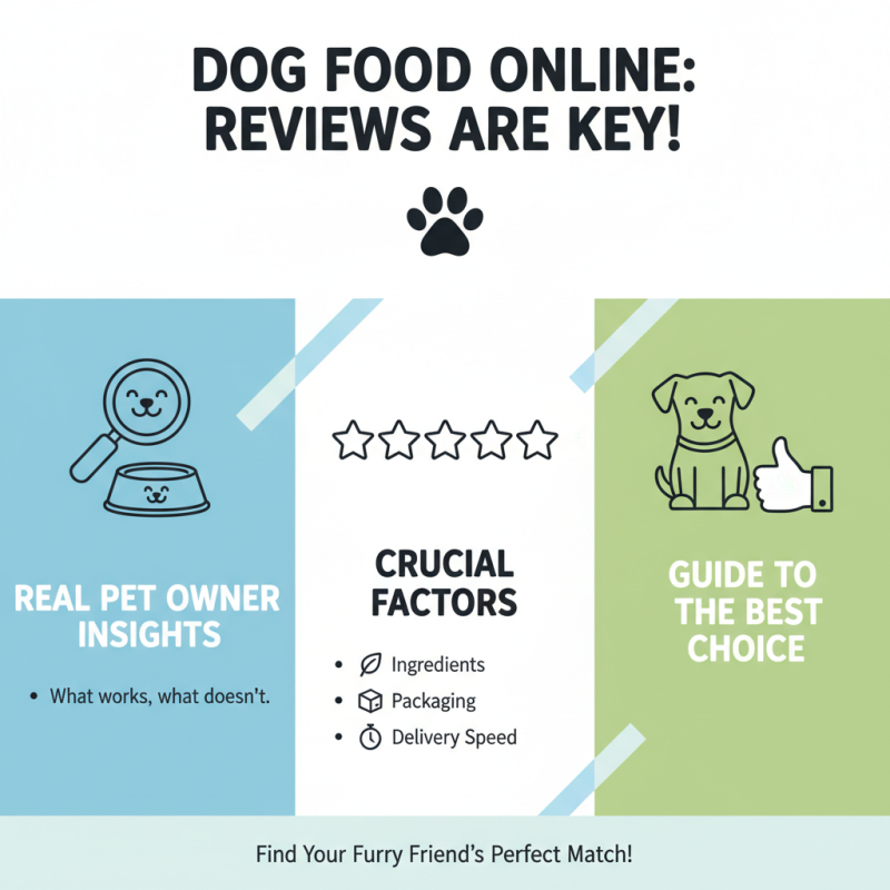 Top Places to Order Dog Food Online for Your Pet's Needs?