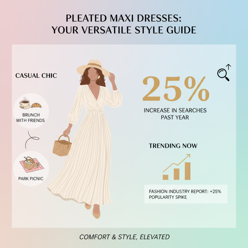How to Style a Pleated Maxi Dress for Any Occasion?