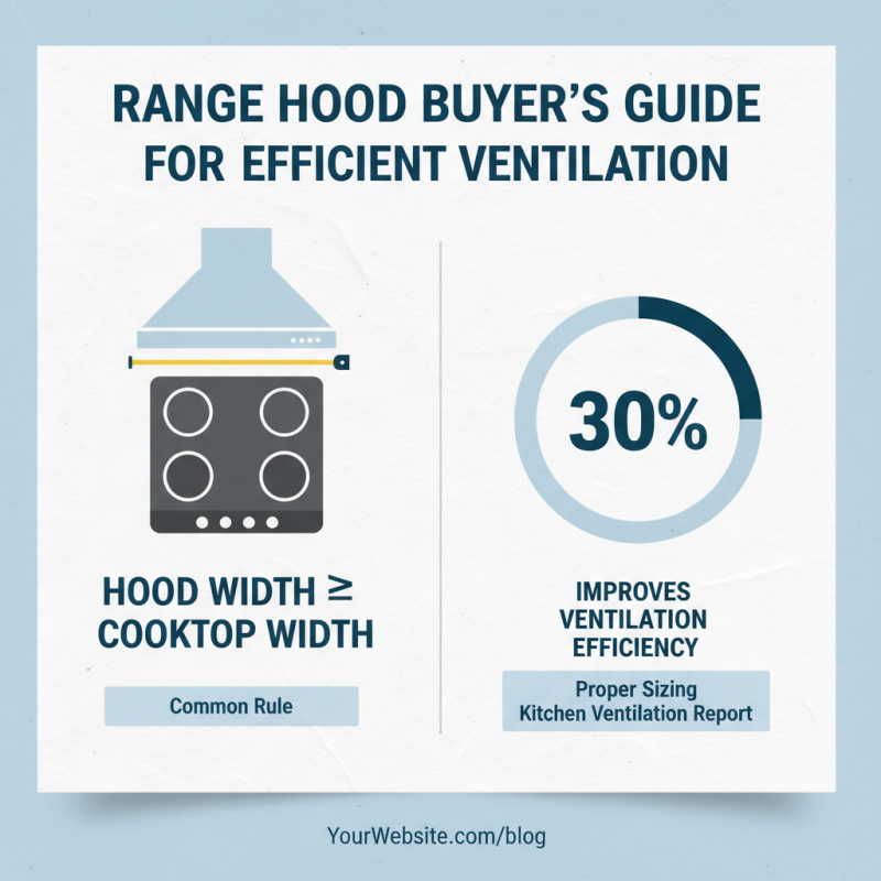 How to Choose the Right Range Hood for Your Kitchen Needs?