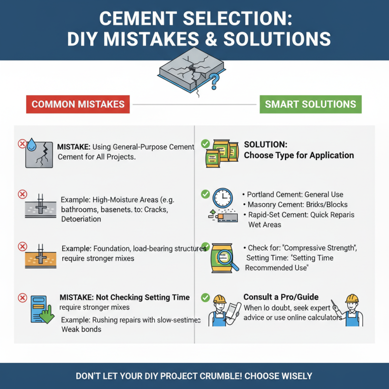 How to Choose the Right Cement for Your Home Projects?
