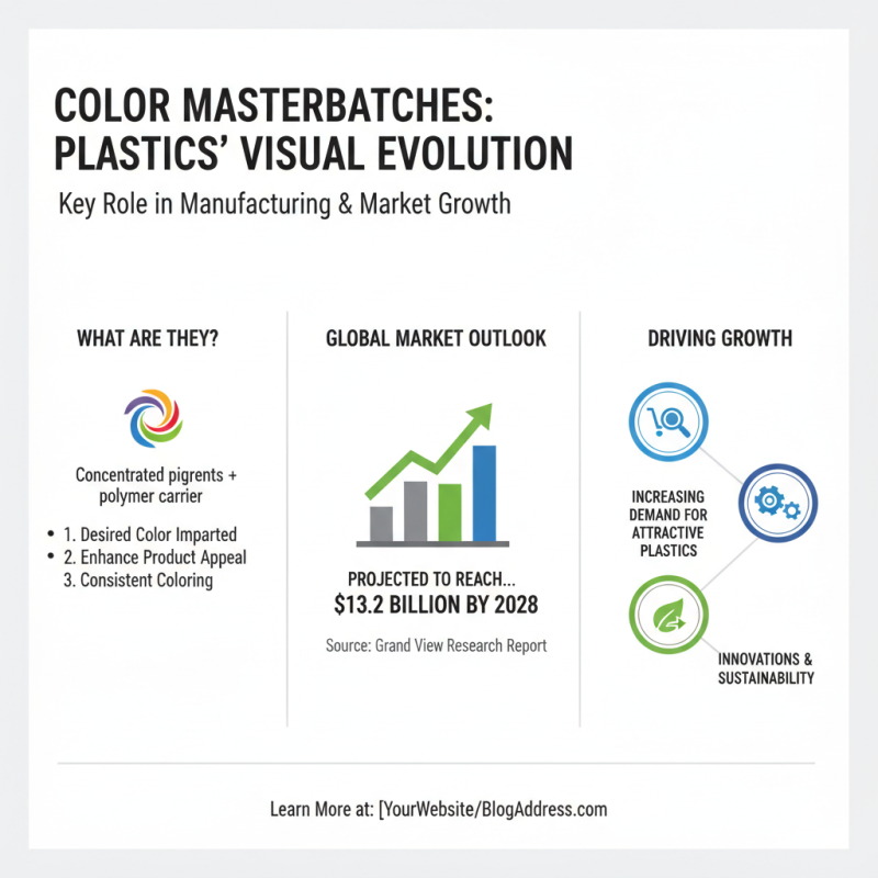 How to Choose the Right Color Masterbatch for Your Plastic Products?