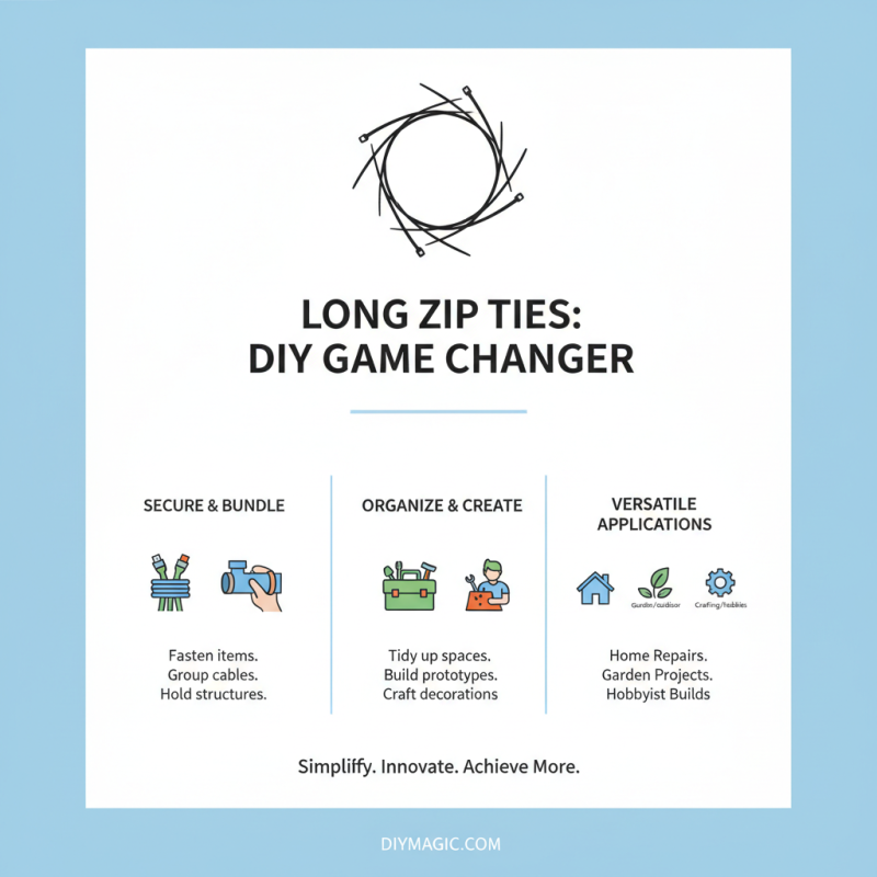 2026 Top Long Zip Ties for Every DIY Project and Application?