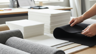 How to Choose Nonwoven Fabric Needle Punched for Your Projects?