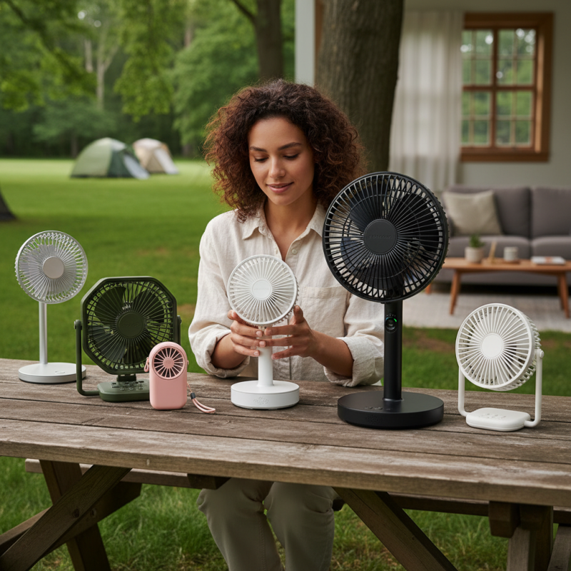 How to Choose the Best Rechargeable Fan for Your Needs?