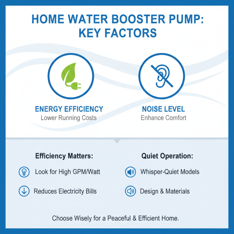 10 Essential Tips for Choosing the Right Water Booster Pump for Your Home?