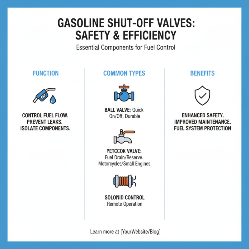 What is a Gasoline Shut Off Valve and How Does It Work?