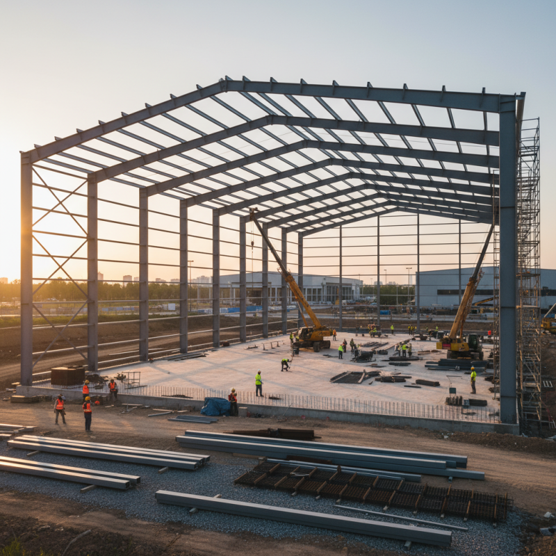 How to Build a Steel Frame Building Efficiently and Cost Effectively?