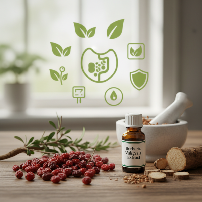 What is Berberis vulgaris extract and its health benefits?