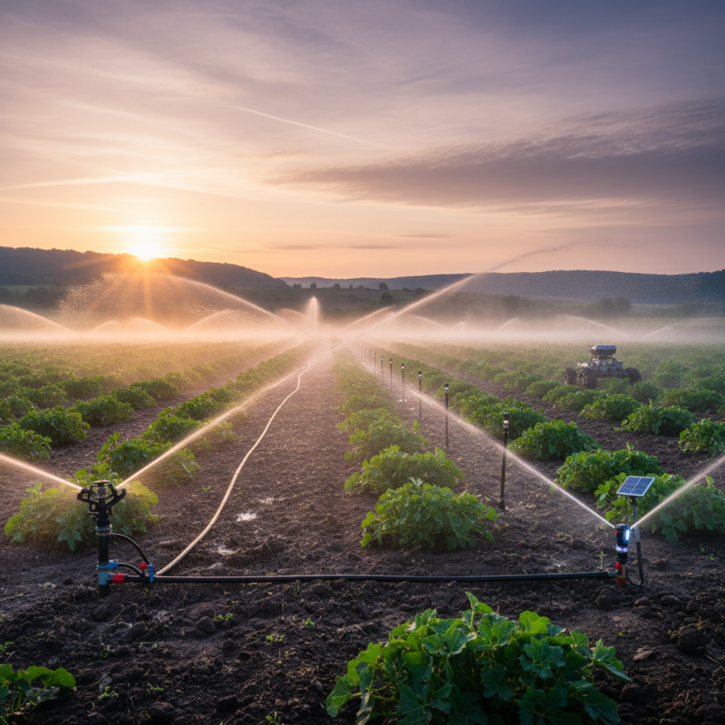 2026 Best Irrigation Sprinkler Types for Efficient Watering Solutions?