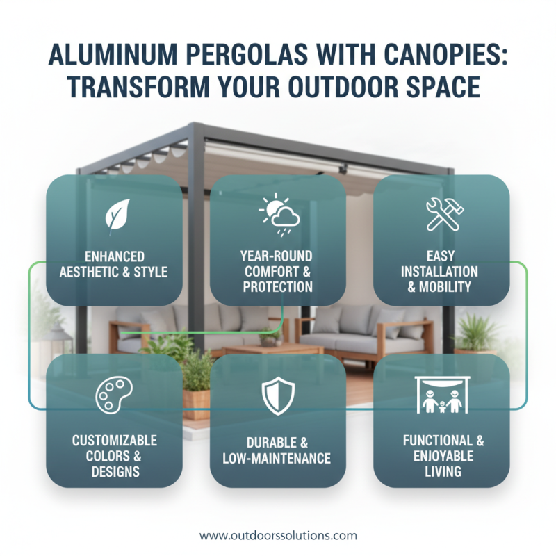 Why Choose an Aluminum Pergola With Canopy for Your Outdoor Space?