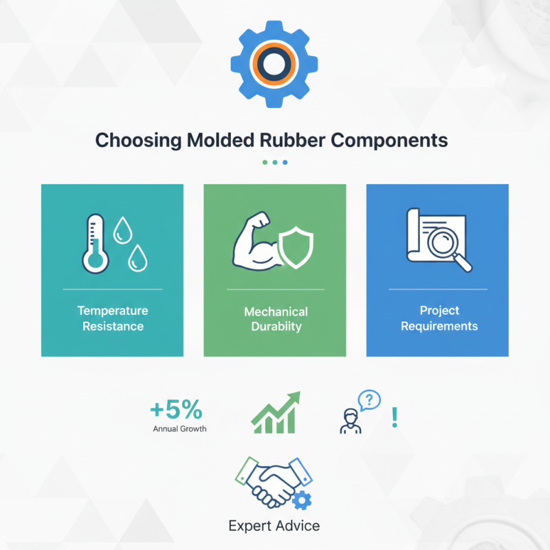 How to Choose the Best Molded Rubber Components for Your Projects?