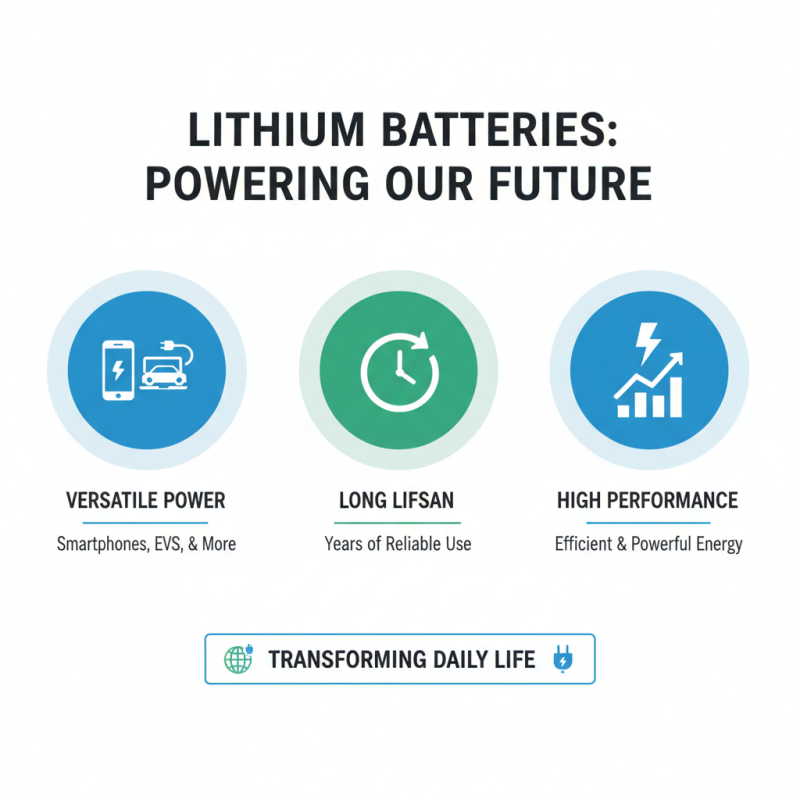Top Lithium Batteries Benefits and Applications in Everyday Life?