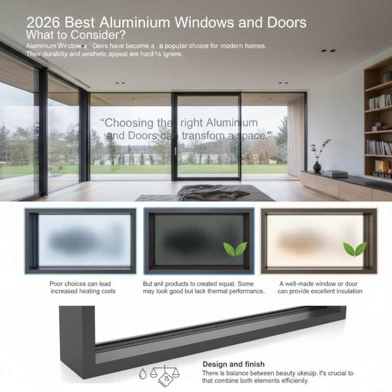 2026 Best Aluminium Windows and Doors What to Consider?