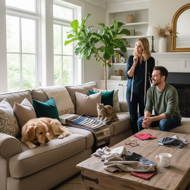 How to Choose the Best Sofa Upholstery Fabric for Your Home?