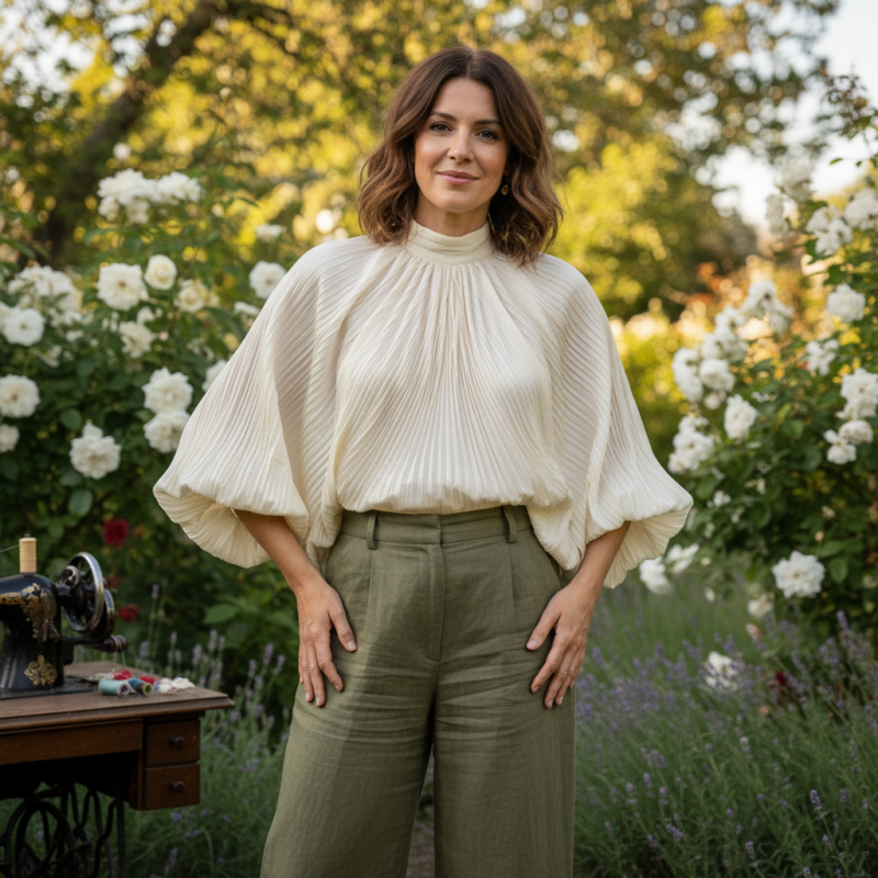 Top Handmade Pleated Blouse Styles You Need to Discover?