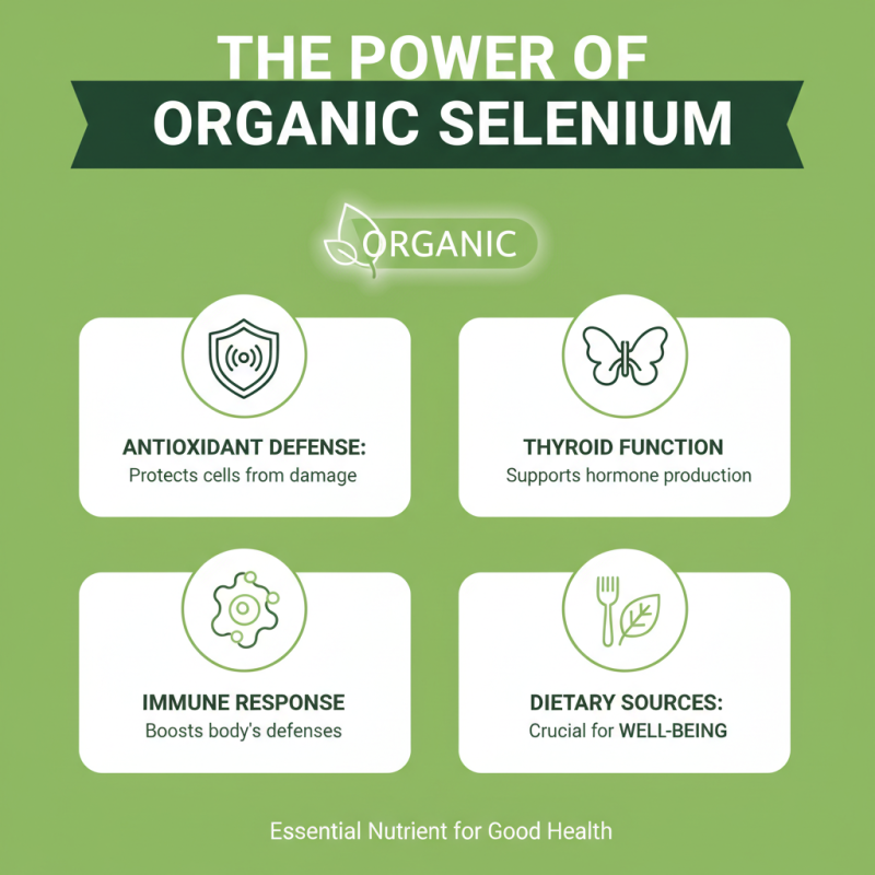 Best Health Benefits of Organic Selenium for Your Body?