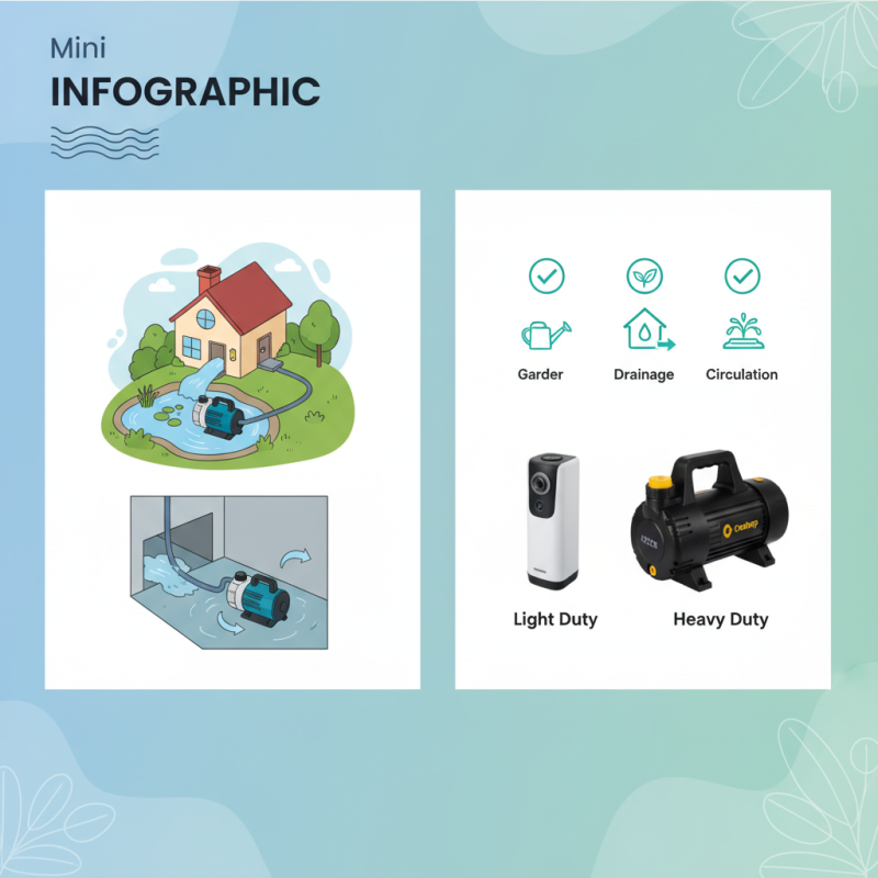 Why You Should Use a Mini Water Pump for Your Home and Garden Needs?