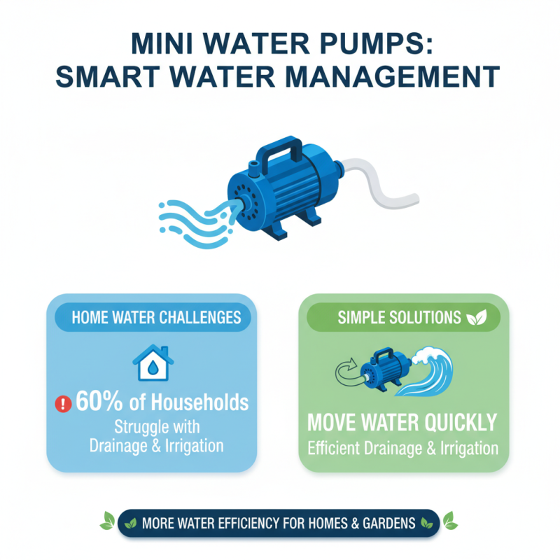 Why You Should Use a Mini Water Pump for Your Home and Garden Needs?