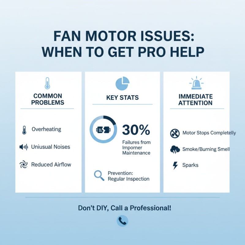 Why Do Electrical Fan Motors Overheat and How to Fix It?