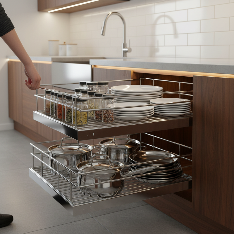 How to Choose Chrome Pull Out Drawers for Your Kitchen?