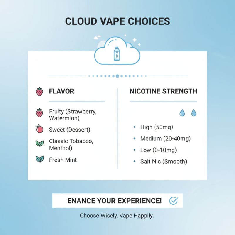 How to Choose the Best Cloud Disposable Vape for You?