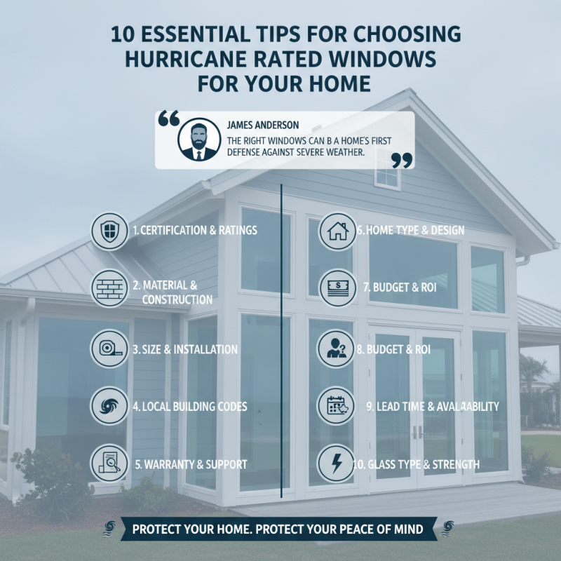 10 Essential Tips for Choosing Hurricane Rated Windows for Your Home
