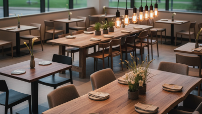Top Wooden Tables For Restaurants That Enhance Dining Experience?