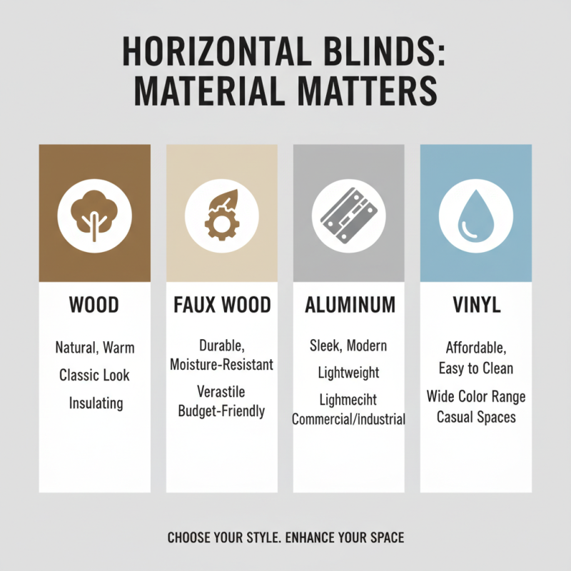 How to Choose the Perfect Horizontal Blinds for Your Home?