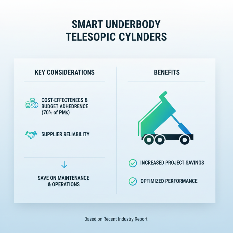 How to Choose Telescopic Cylinders for Underbody Applications?