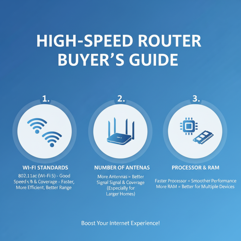 How to Choose the Best High Speed Router for Your Needs?