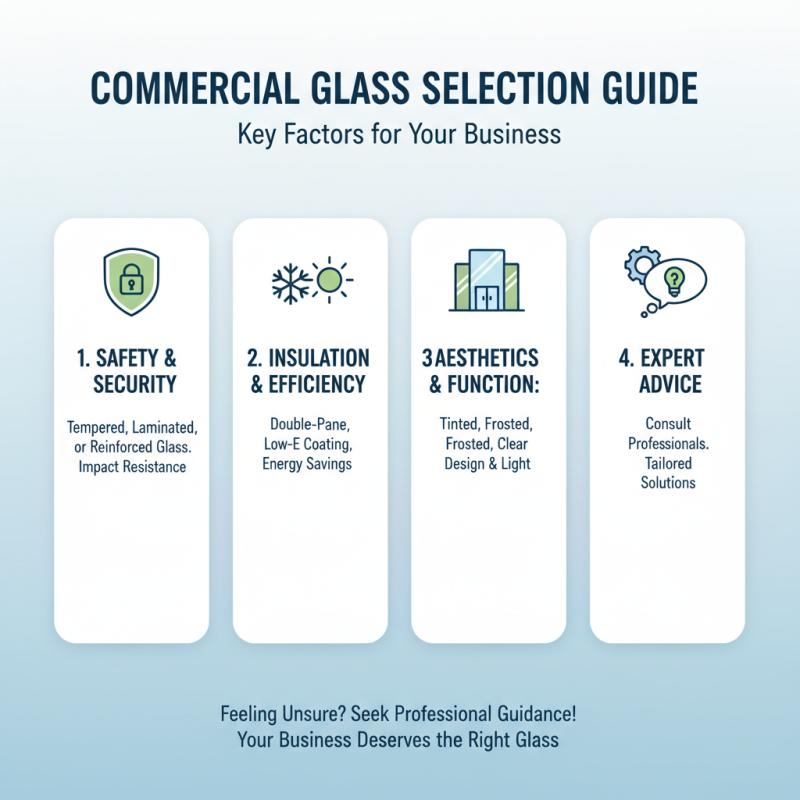 Top Tips for Choosing the Right Commercial Glass for Your Business?
