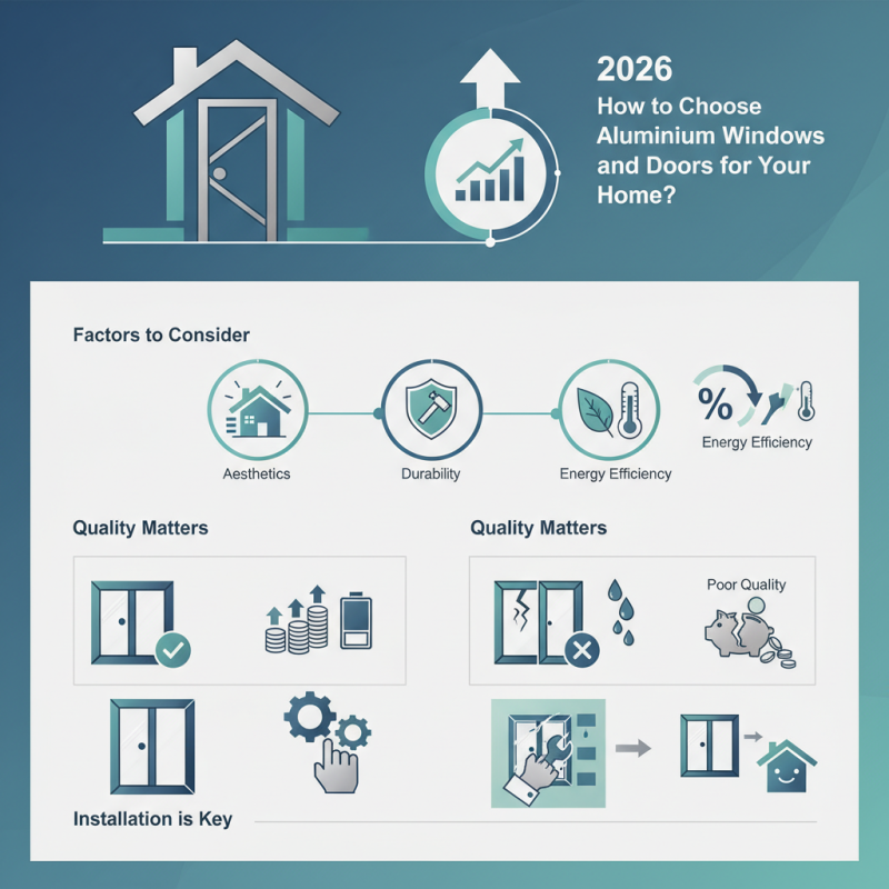 2026 How to Choose Aluminium Windows and Doors for Your Home?