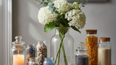 10 Creative Tips for Using Glass Jars in Your Home Decor?