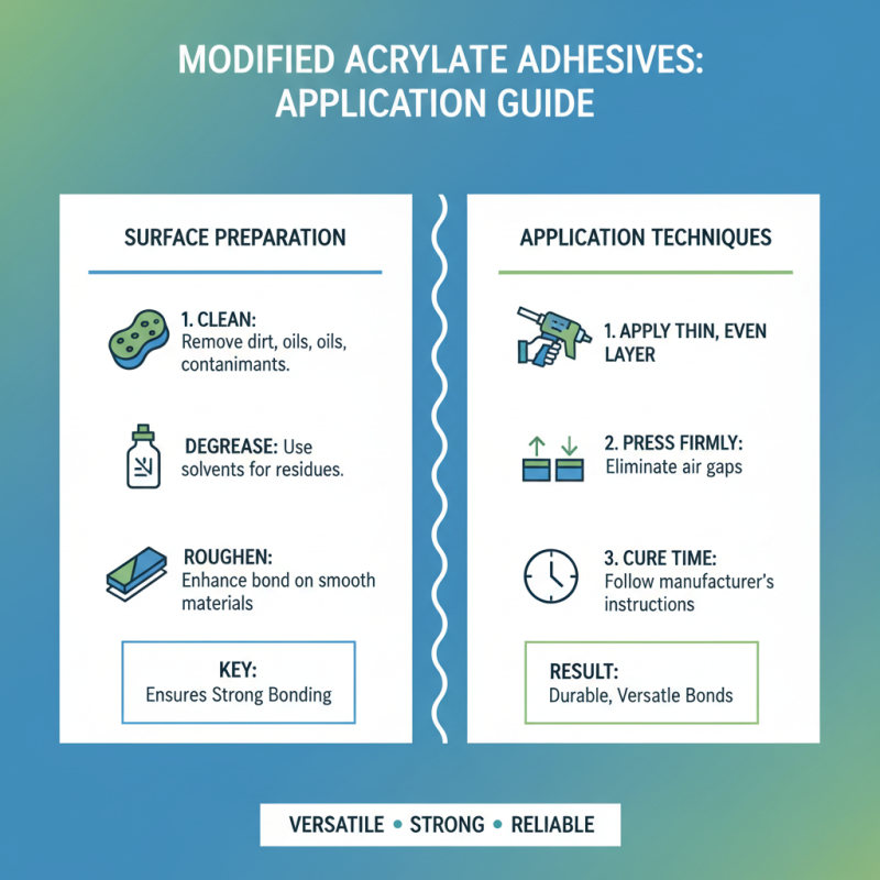 2026 How to Use Modified Acrylate Adhesive Effectively?