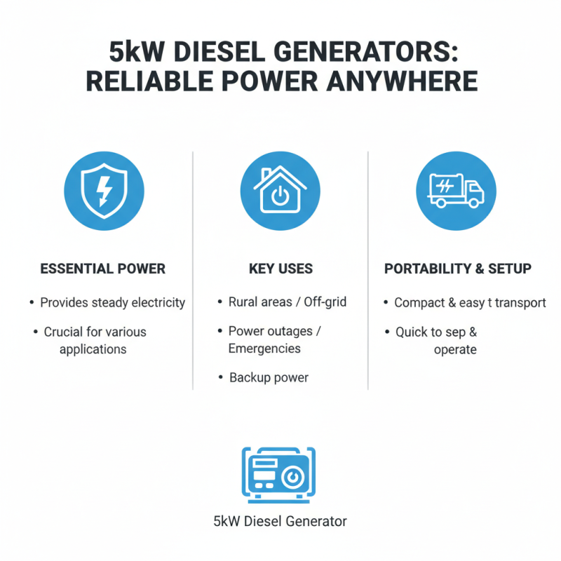 2026 Best 5kw Diesel Generator for Your Power Needs?