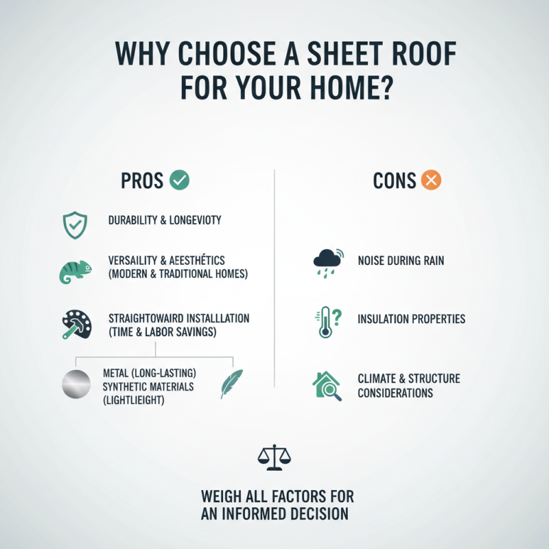 Why Choose a Sheet Roof for Your Home?