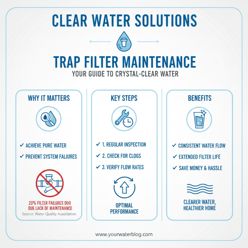 2026 How to Use Trap Filters Effectively for Clear Water Solutions?