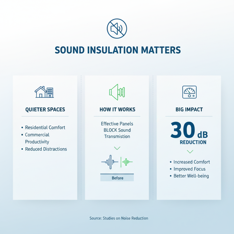10 Essential Tips for Choosing the Best Sound Insulation Panels?