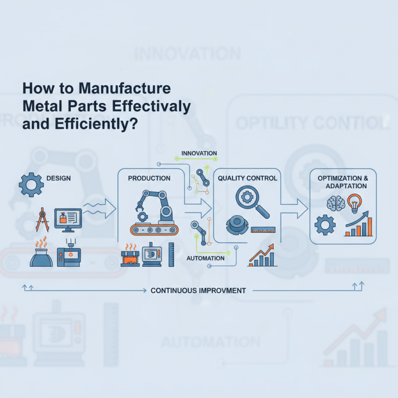 How to Manufacture Metal Parts Effectively and Efficiently?