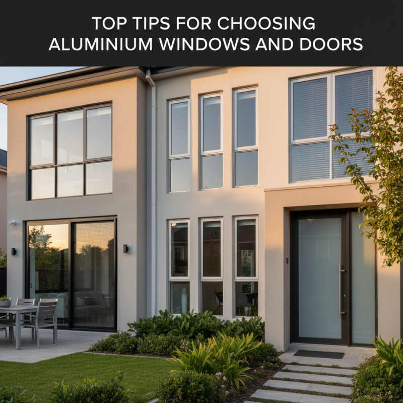 Top Tips for Choosing Aluminium Windows and Doors?