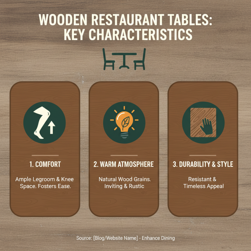 Top Wooden Tables For Restaurants That Enhance Dining Experience?
