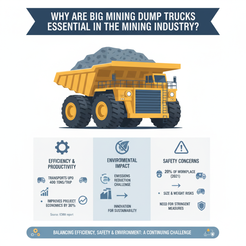 Why Are Big Mining Dump Trucks Essential in the Mining Industry?