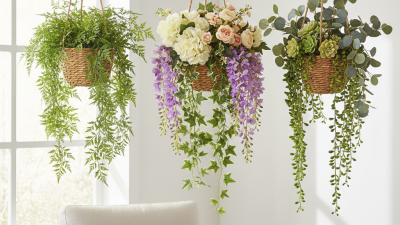 2026 Top Artificial Plants For Hanging Baskets to Enhance Your Home Decor?