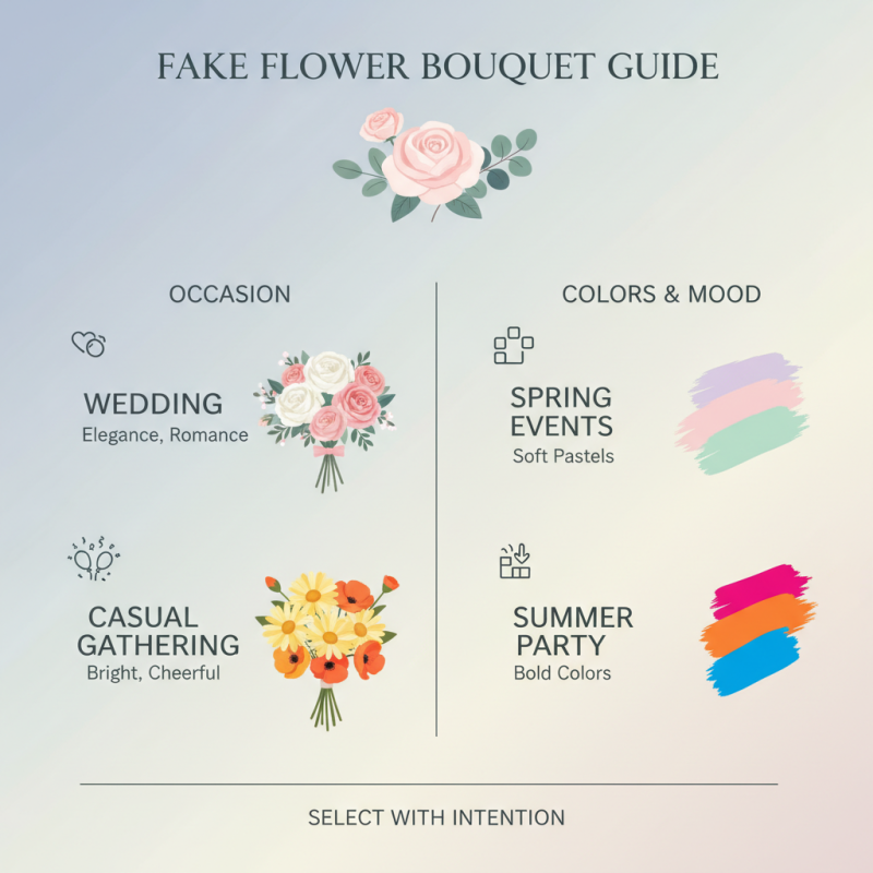 How to Choose the Perfect Fake Flower Bouquet for Any Occasion?